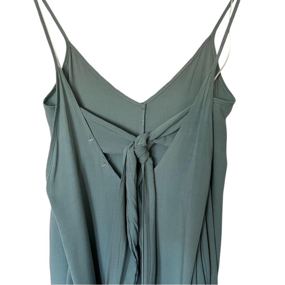 Stitch + Feather Cami Jumpsuit with Back Tie - Picture 9 of 12